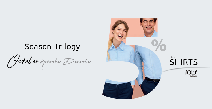 Season Trilogy | October -5% on long-sleeved shirts